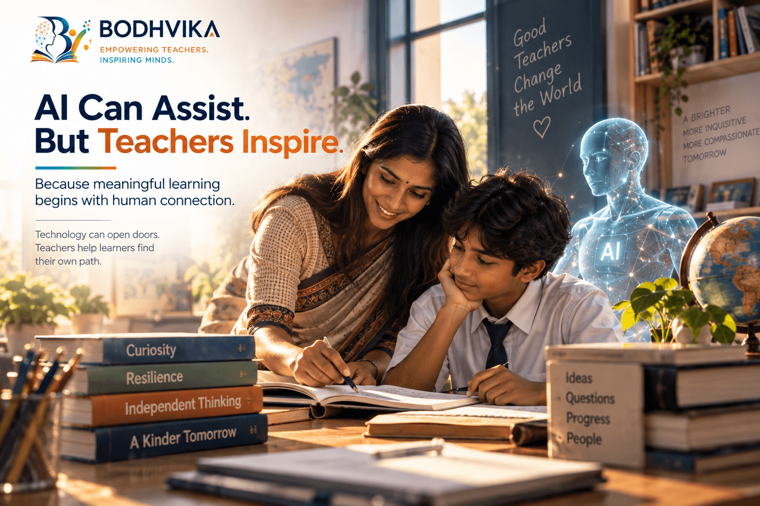 Teachers inspired by AI